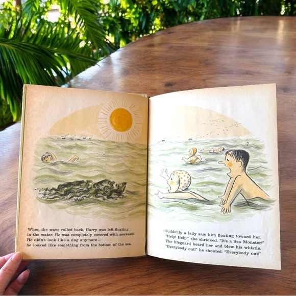 VINTAGE Harry by the Sea by Gene Zion - Hardcover - 1965 - Picture 8 of 11